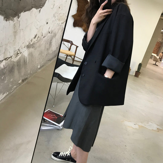 Damen Oversized Blazer mit doppelter Knopfleiste Shop Nory