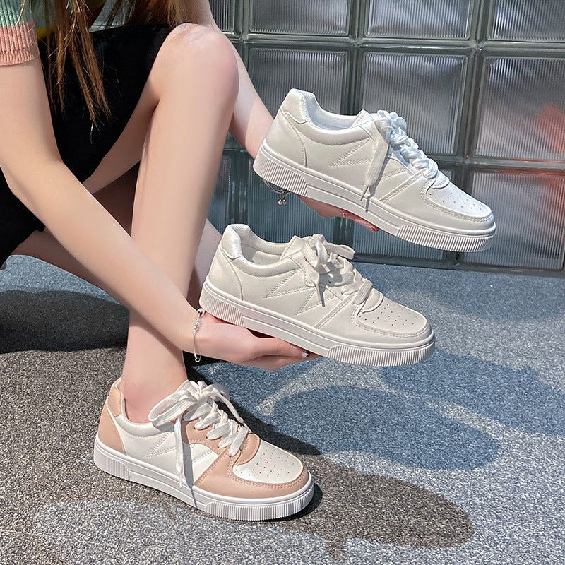 Damen Niedrige Plateausneaker mit gepolstertem Schaft und klassischer Schnürung Shop Nory