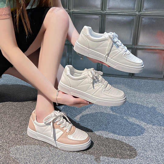 Damen Niedrige Plateausneaker mit gepolstertem Schaft und klassischer Schnürung Shop Nory