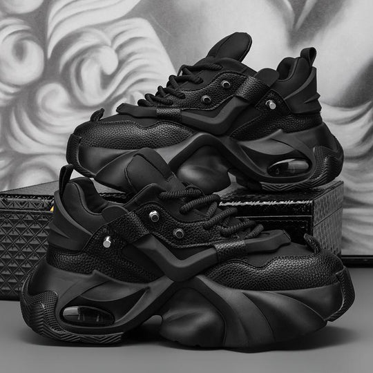 Damen Voluminöse Plateau-Sneaker mit skulpturaler Sohle und sichtbarer Luftkammer Shopy Nory