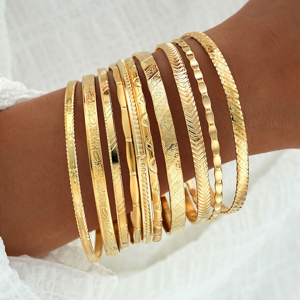 Damen Armreifset mit filigranen und einzigartigen Designs Shop Nory