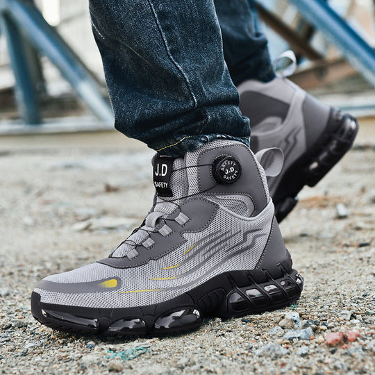 Damen Sicherheitsstiefel mit rutschfester Sohle und atmungsaktivem Obermaterial