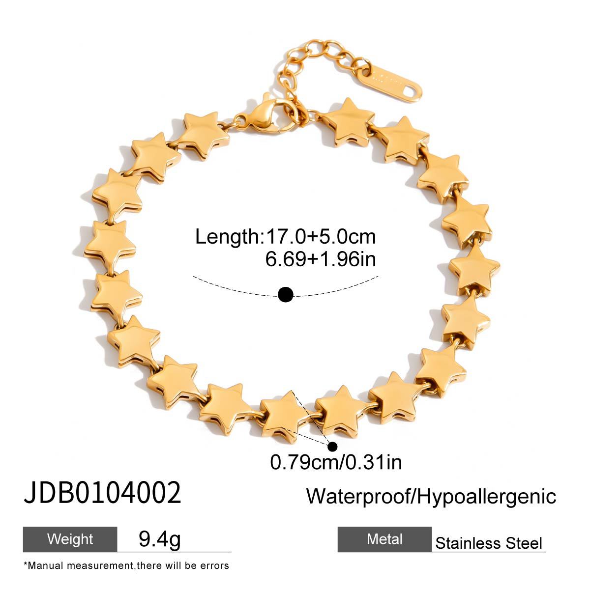Damen Armband mit funkelnden Kristallen aus hypoallergenem Edelstahl Shop Nory
