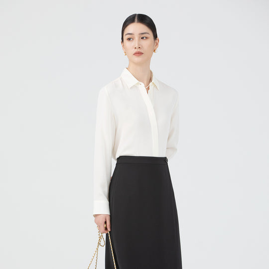 Damen Elegante Leichte Stoff Shop Nory