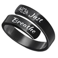 Damen Motivationsring mit gravierten Sprüchen Shop Nory