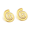 Damen Ohrringe im eleganten spiralen Design Shop Nory