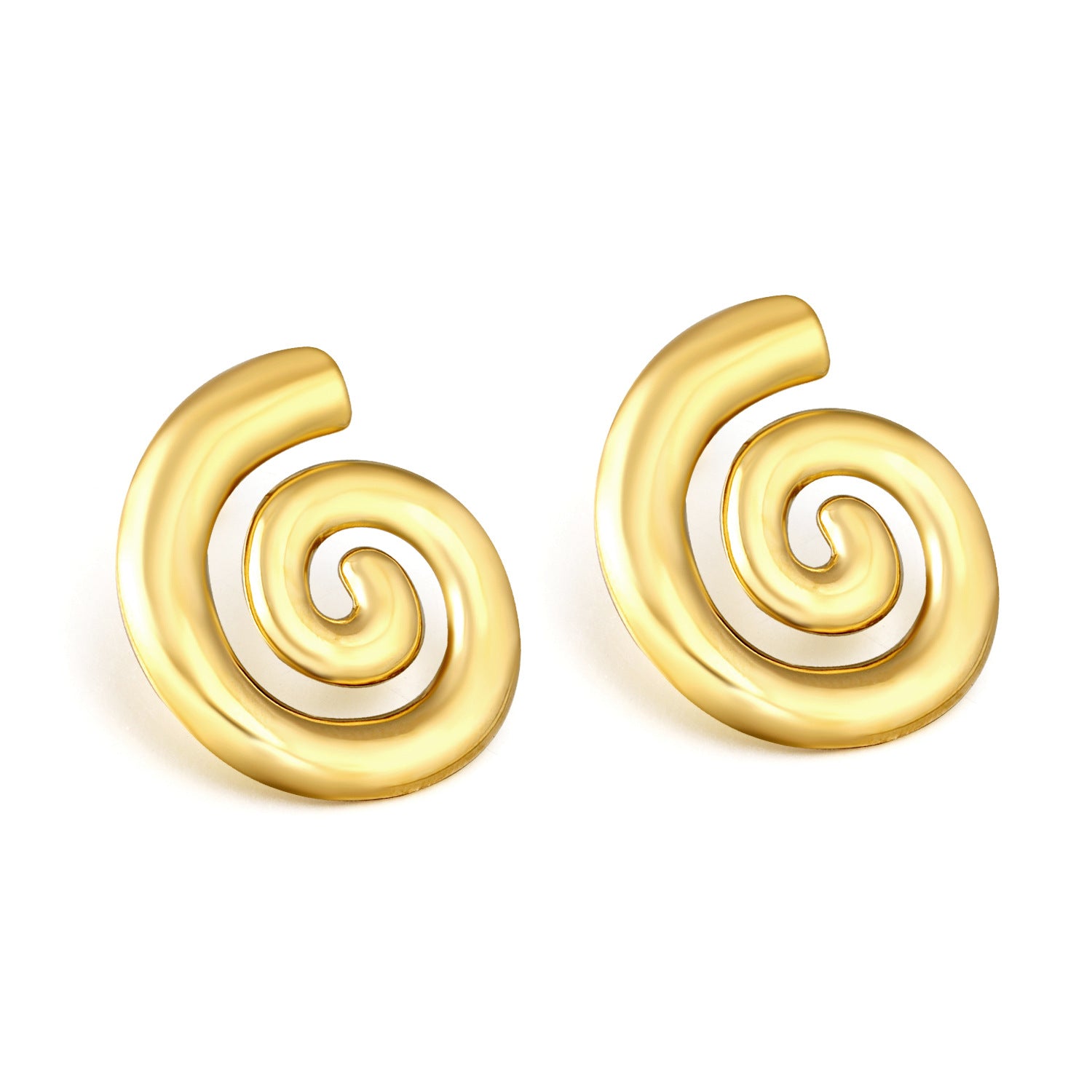 Damen Ohrringe im eleganten spiralen Design Shop Nory
