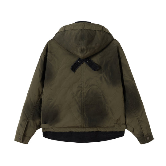 Herren Kurzer Field-Parka mit modularer Innenlage, Kapuze und Cargo‑Taschen Shop Nory
