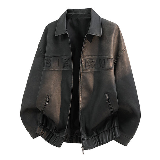 Herren Freizeit Lederjacke Shop Nory