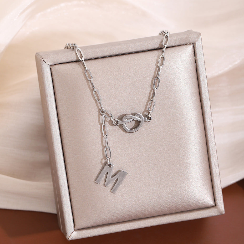 Damen personalisierte Halskette mit Anhänger und Kettenglieder Shop Nory