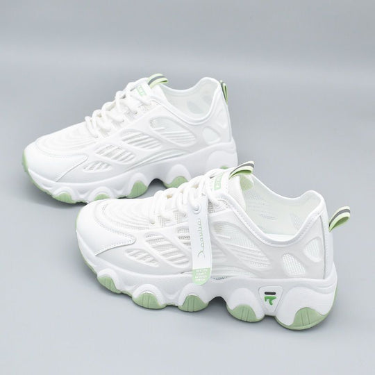 Damen Leichte Sport Sneakers mit atmungsaktiver Mesh-Oberfläche und dämpfender Sohle