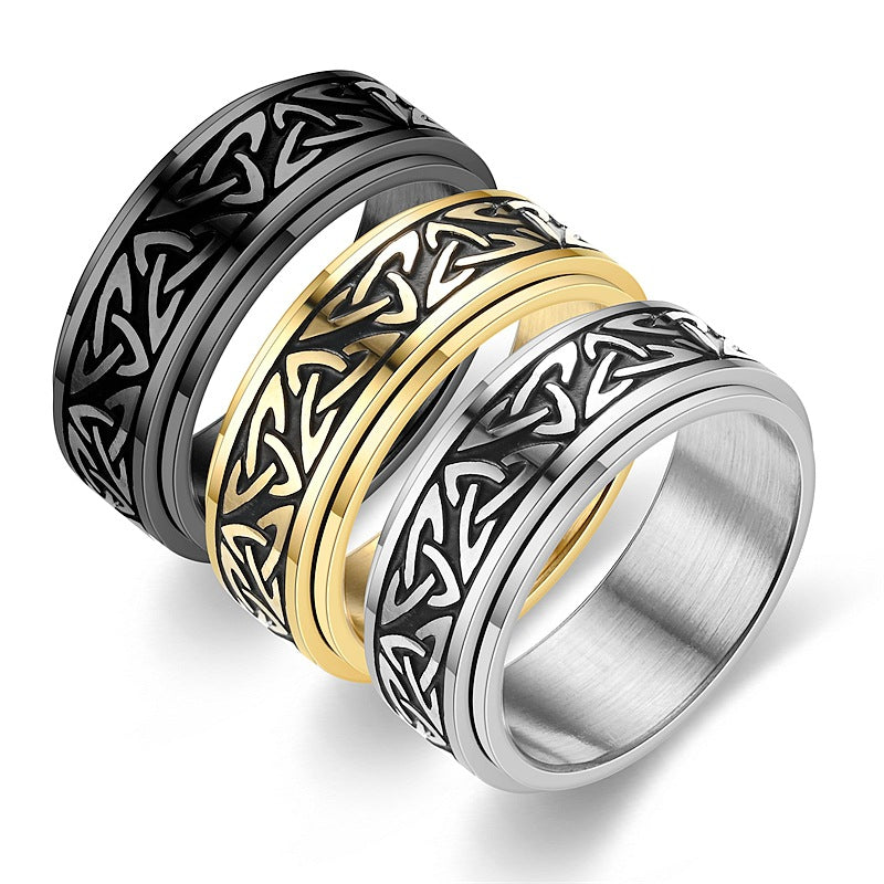 Herren Ring mit kunstvollem keltischem Design Shop Nory