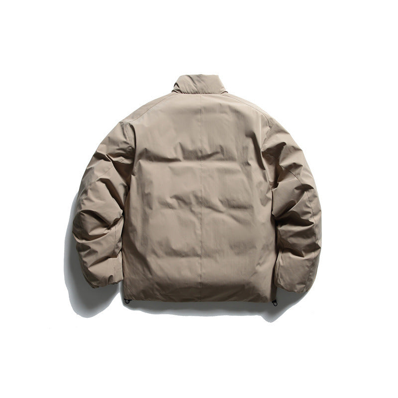 Herren Isolationsjacke im Boxy‑Schnitt mit Stehkragen, Raglanärmeln und Zwei‑Wege‑Reißverschluss Shop Nory
