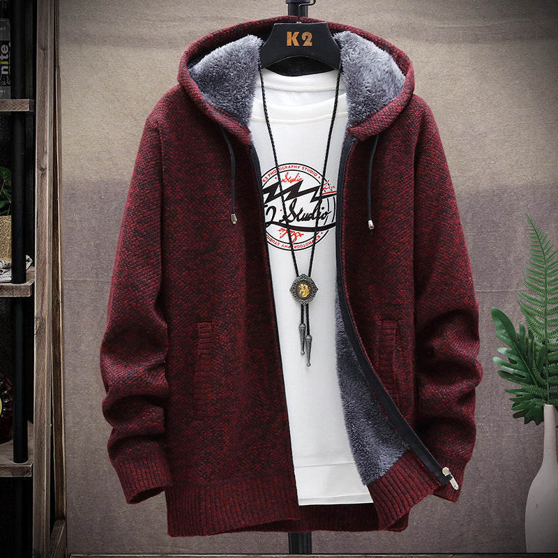 Herren bequeme und stylische Kapuzenjacke