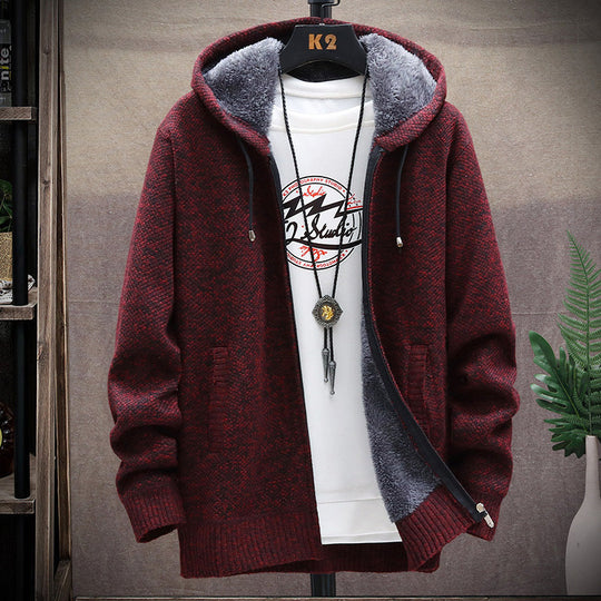 Herren bequeme und stylische Kapuzenjacke