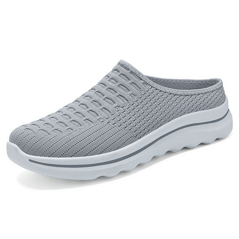 Damen Bequeme Slip-On Clogs mit atmungsaktiver Netzstruktur Shopnory