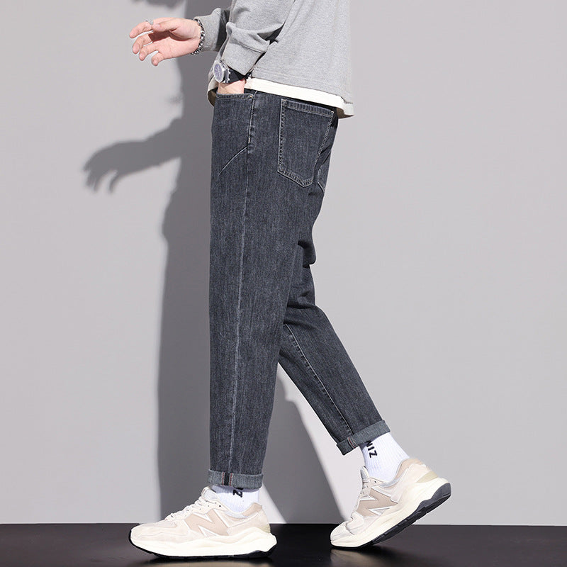 Herren Modische Relaxed Fit Jeans Shop Nory