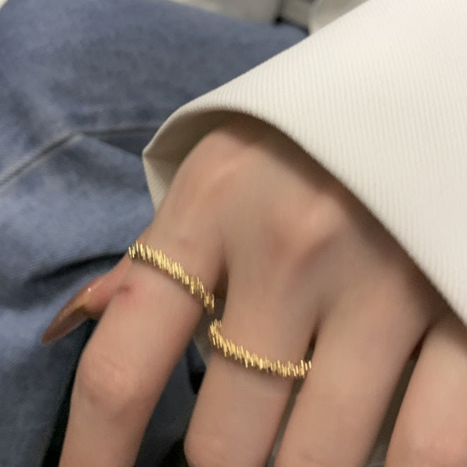 Damen Zier-Ring mit funkelndem Zirkonia-Besatz Shop Nory