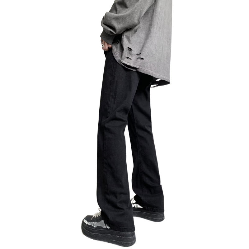 Herren Baumwollmix-Hose mit geradem Bein, lockerem Schnitt und tiefer Leibhöhe Shop Nory
