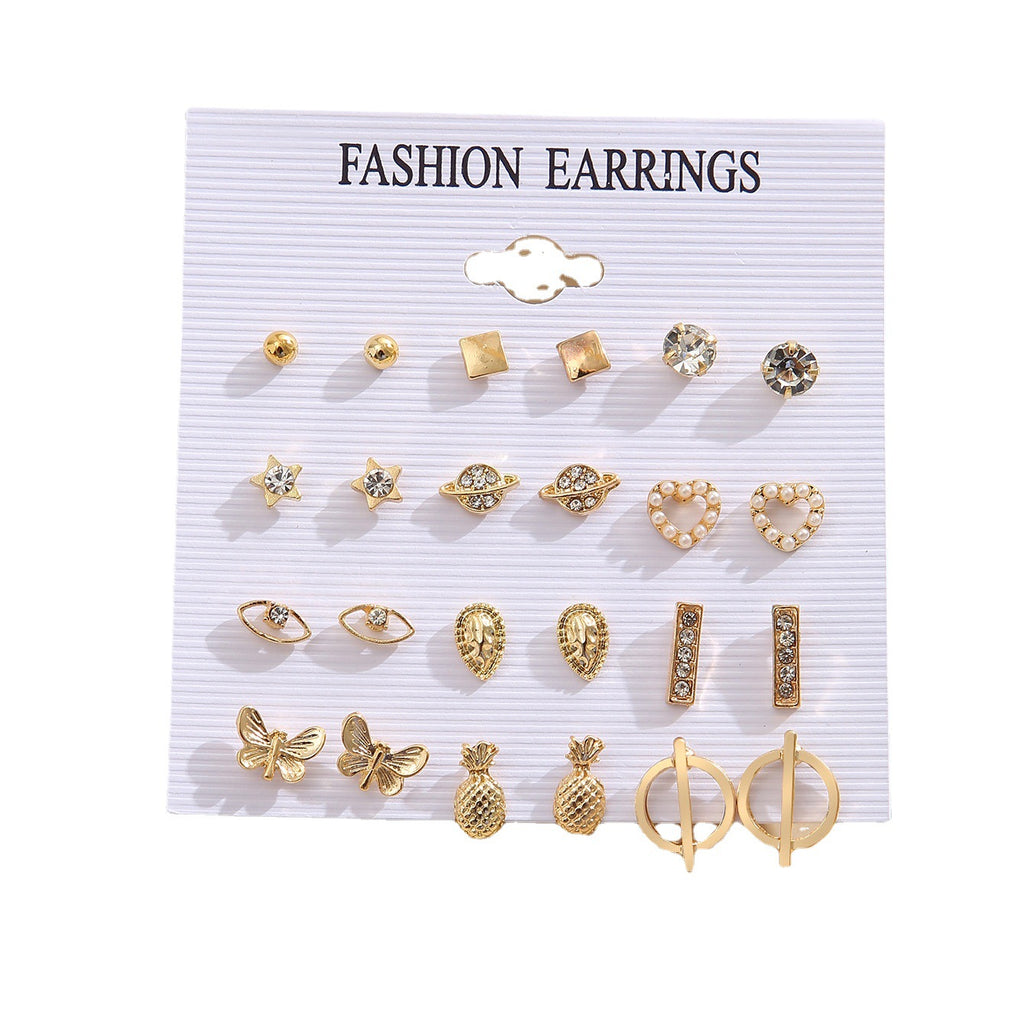 Damen Ohrringe Set mit verschiedenen verspielten Designs Shop Nory
