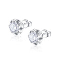 Damen Ohrringe mit gefassten Zirkonia Kristallen Shop Nory