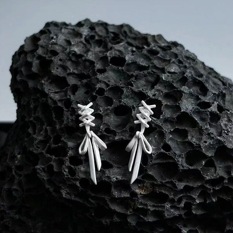 Damen Ohrhänger mit verspieltem Design und elegantem Knoten Shop Nory