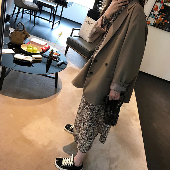 Damen Oversized Blazer mit doppelter Knopfleiste Shop Nory