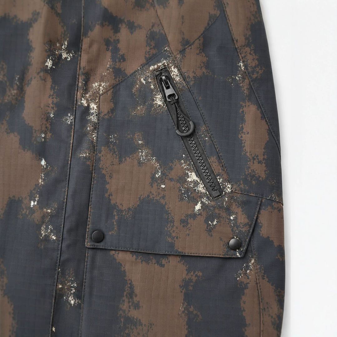 Herren Technischer Camouflage-Parka mit Kapuze und Ripstop-Außenmaterial Shop Nory