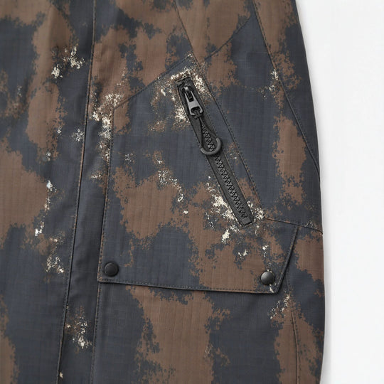 Herren Technischer Camouflage-Parka mit Kapuze und Ripstop-Außenmaterial Shop Nory