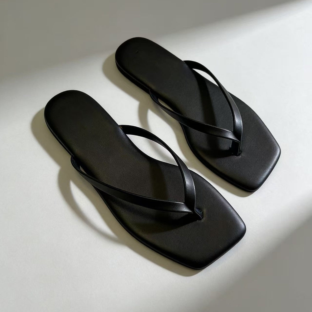 Damen Zehentrenner-Sandalen mit ergonomischem Fußbett und rutschfester Sohle 1777487412