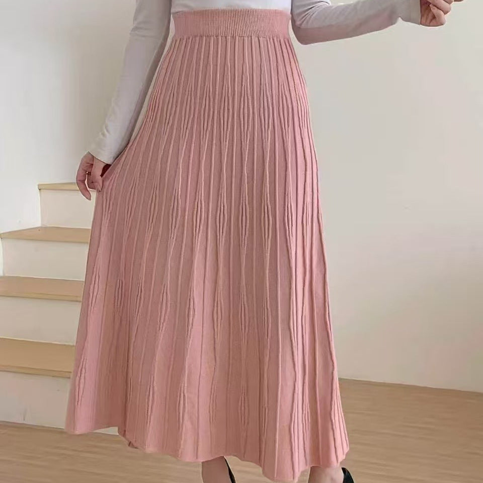 Damen Maxirock mit Plissee Shop Nory