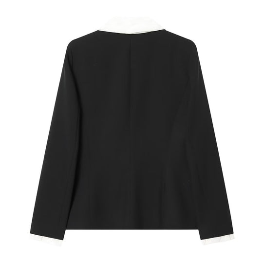 Damen weite Anzughose mit hoher Taille, Bügelfalte und elastischem Rückbund Shop Nory