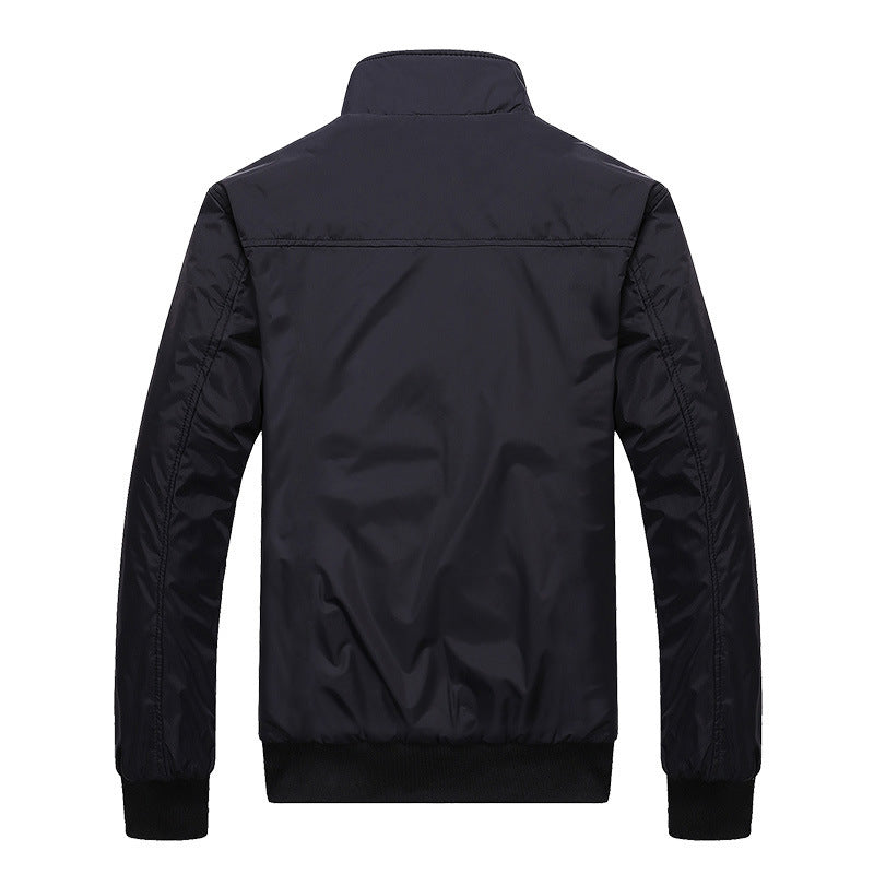 Herren Camouflage-Bomberjacke mit Ärmeltasche, elastischen Bündchen und leichter Windbreaker-Qualität Shop Nory