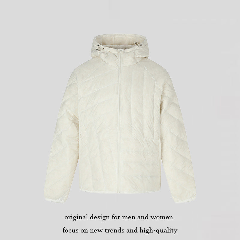 Damen Wattierte Oversize-Steppjacke mit Kapuze und geräuscharmem Mikrofaser-Außenmaterial Shop Nory