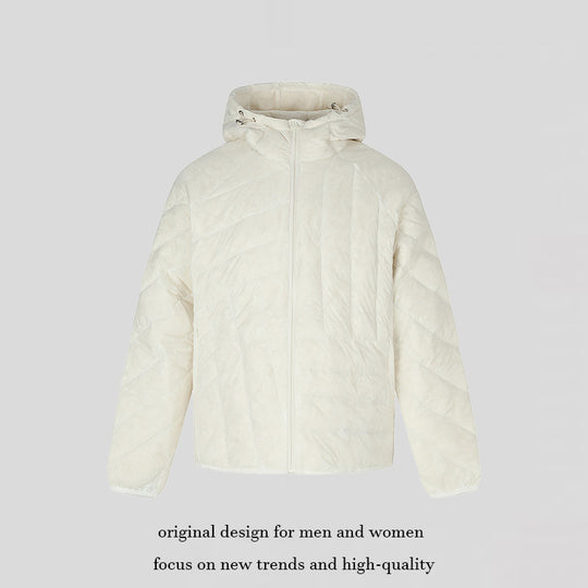 Damen Wattierte Oversize-Steppjacke mit Kapuze und geräuscharmem Mikrofaser-Außenmaterial Shop Nory