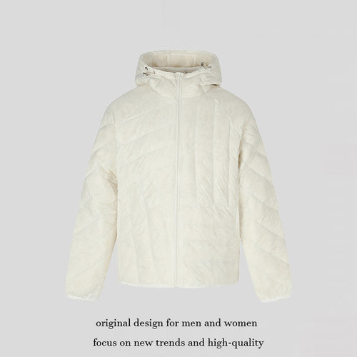 Damen Wattierte Oversize-Steppjacke mit Kapuze und geräuscharmem Mikrofaser-Außenmaterial Shop Nory