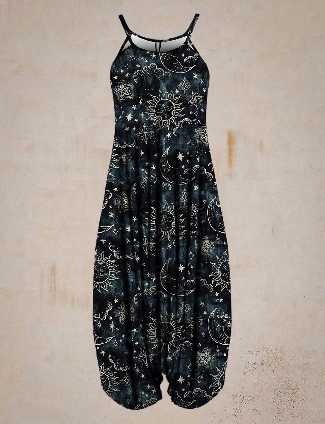 Damen Jumpsuit mit astrologischem Print Shopnory