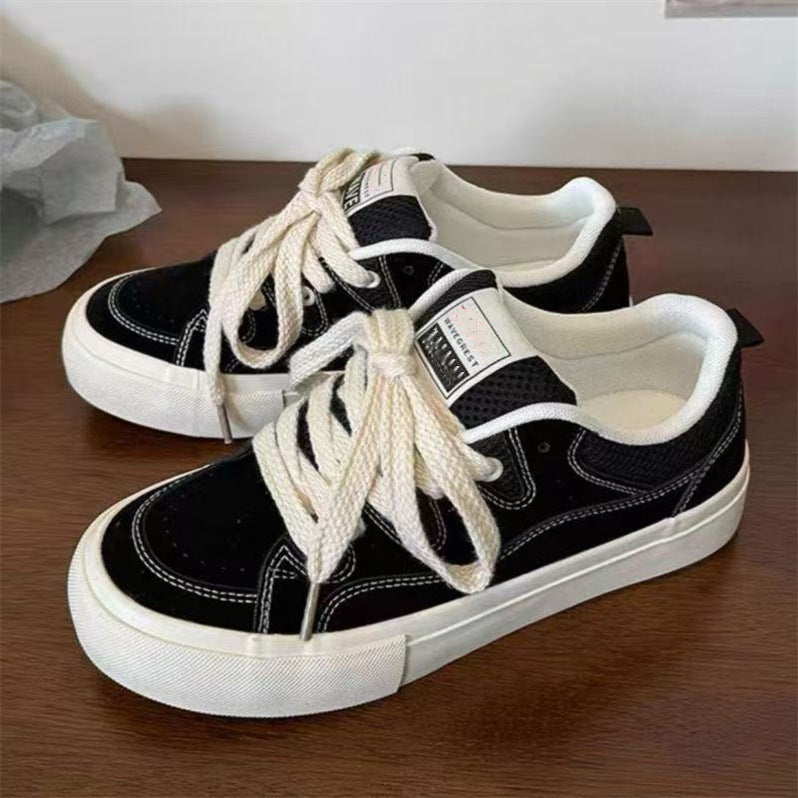 Damen Retro-Lifestyle-Sneaker mit atmungsaktivem Obermaterial und dämpfender Sohle