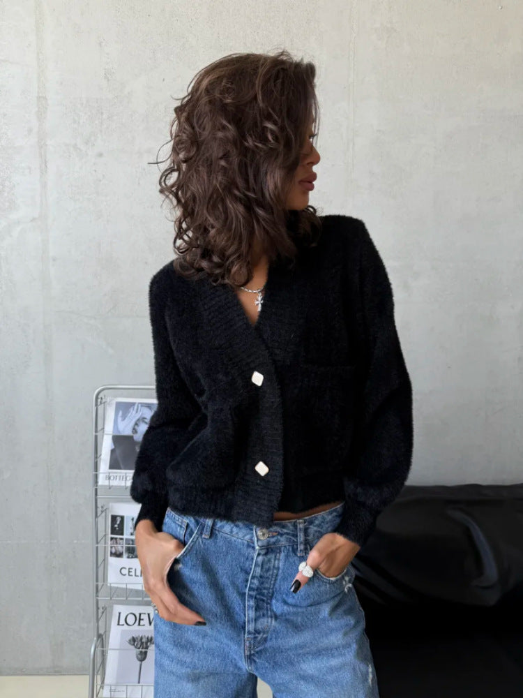 Damen Cozy Strickjacke Shop Nory