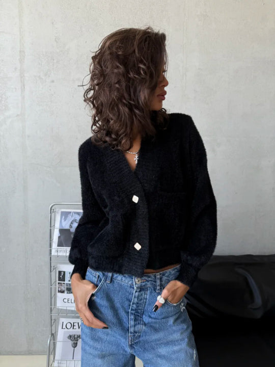 Damen Cozy Strickjacke Shop Nory