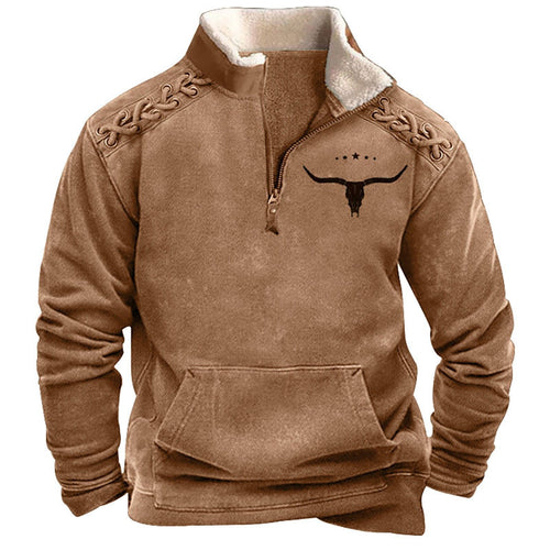 Herren Modischer Hoodie mit Kapuze und maritimem Druck Shop Nory