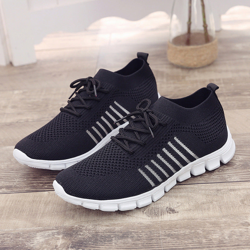 Damen nan gestrickter Performance-Sneaker mit sockenhaftem Schaft und flexibler Profilsohle Shop Nory