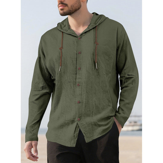Herren Leichte Kapuzenshirt Shop Nory