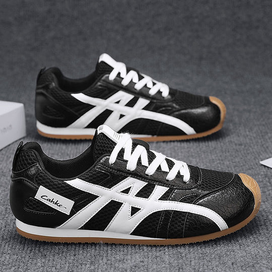 Unisex Retro-Laufsneaker mit atmungsaktivem Mesh und rutschfester Gummilaufsohle Shopy Nory