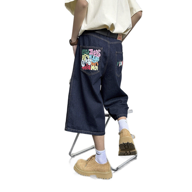 Herren Lässige Baggy-Jeans Shop Nory