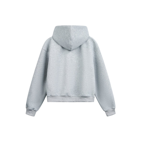 Damen Kapuzen-Zipjacke im Boxy-Schnitt mit kariert gefütterter Kapuze Shop Nory