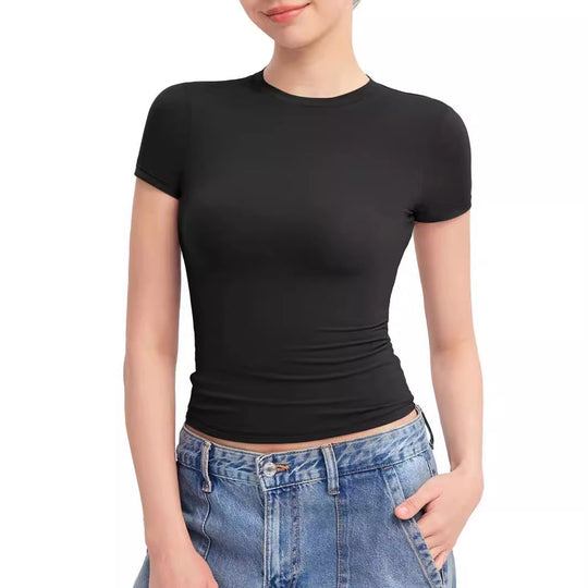 Damen Figurbetontes T-Shirt