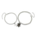 Damen Freundschaftsarmband-Set mit Puzzle-Anhänger Shop Nory