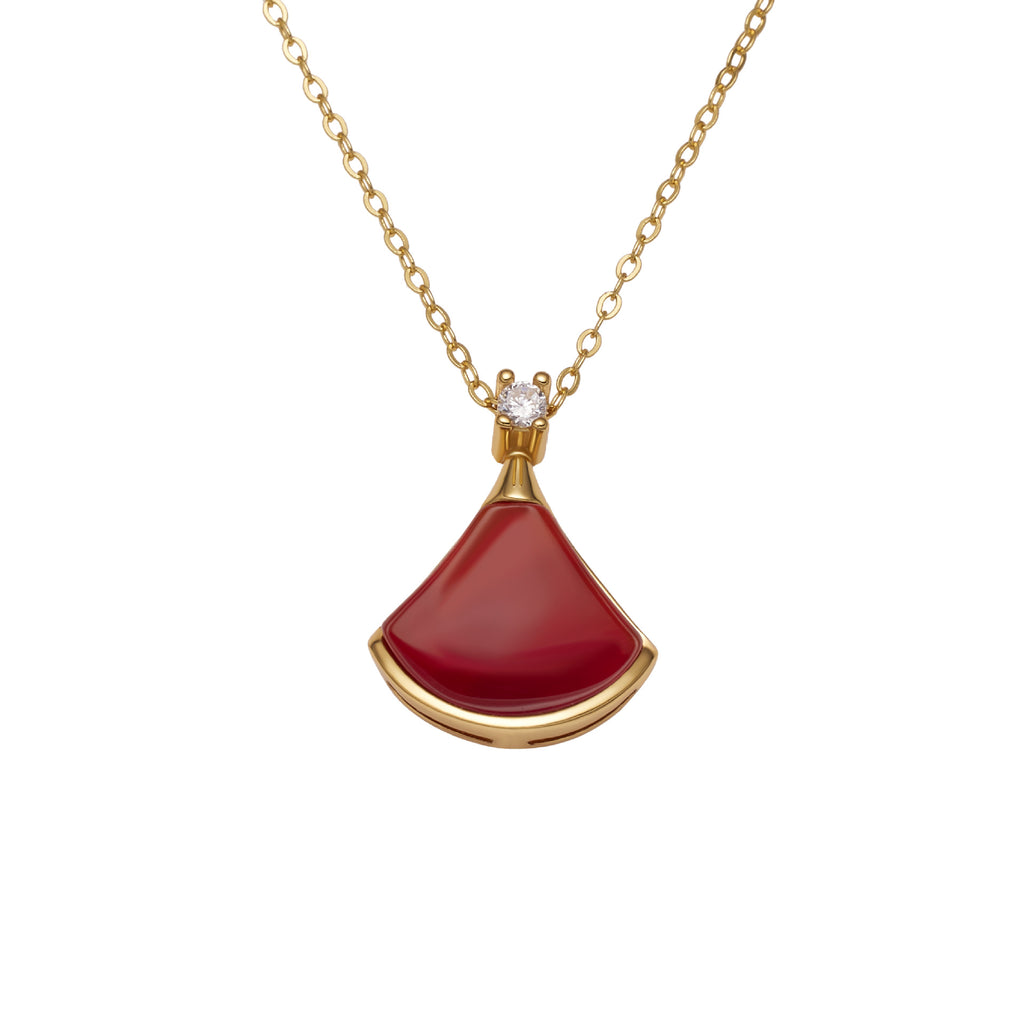 Damen elegante Halskette mit zeitgenössischem Anhänger Shop Nory
