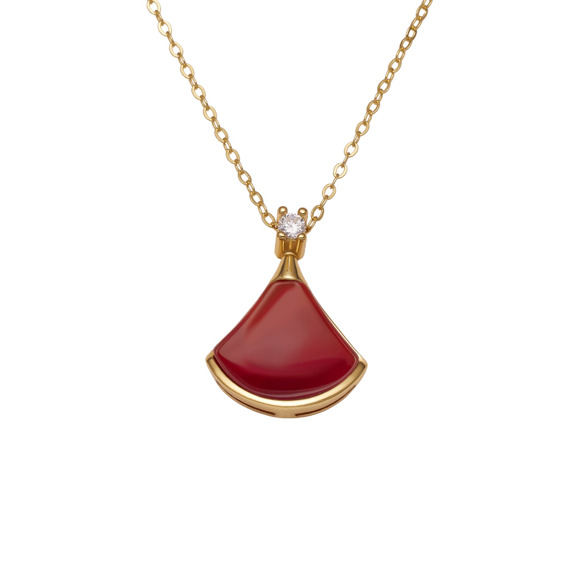 Damen elegante Halskette mit zeitgenössischem Anhänger Shop Nory